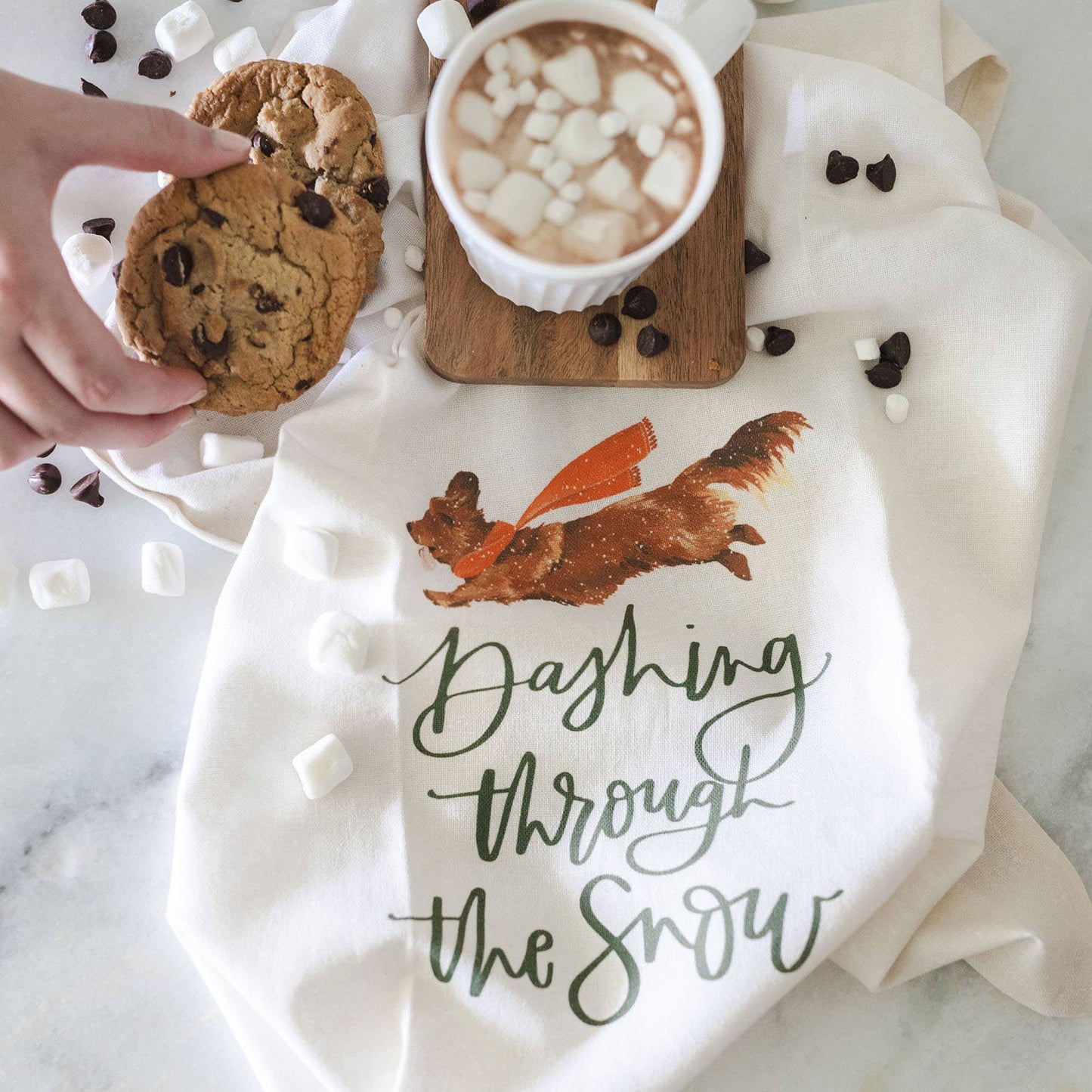 Dashing Dog Kitchen Towel