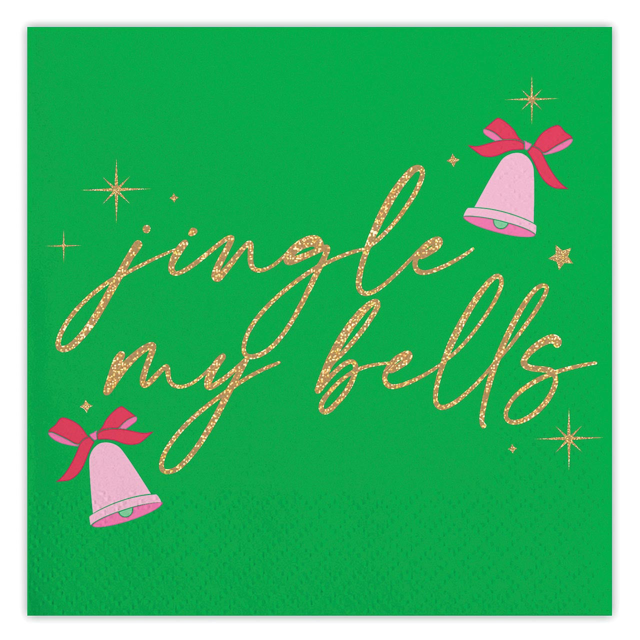 Jingle My Bells Beverage Napkin