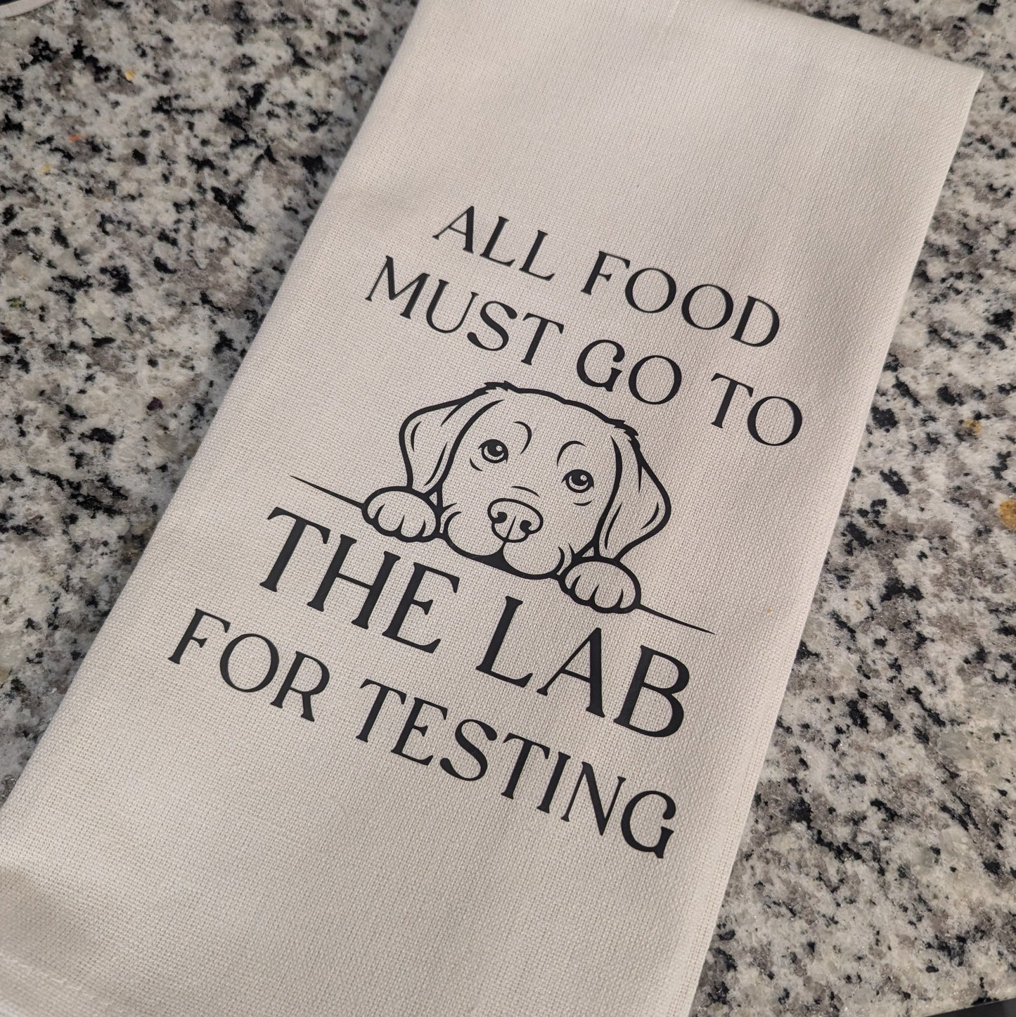 Lab Tea Towel