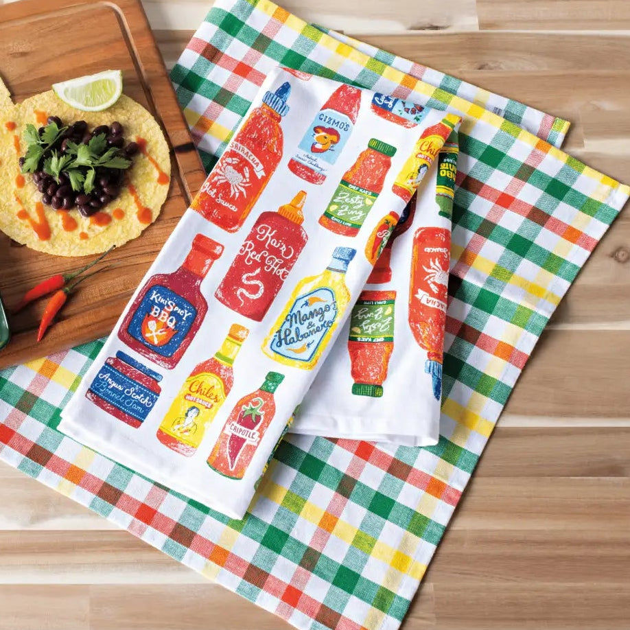 Hot Sauce Tea Towel Set