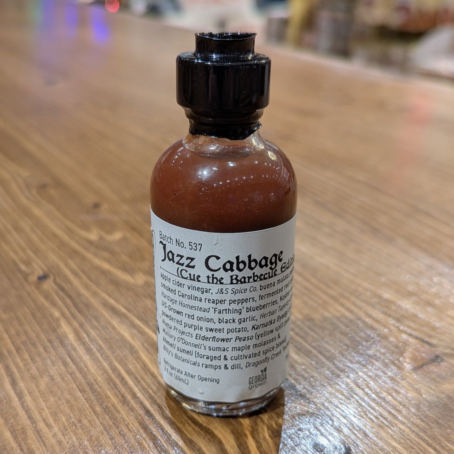 Jazz Cabbage- Cue the Barbecue Edition - Greg's Famous Hot Sauce