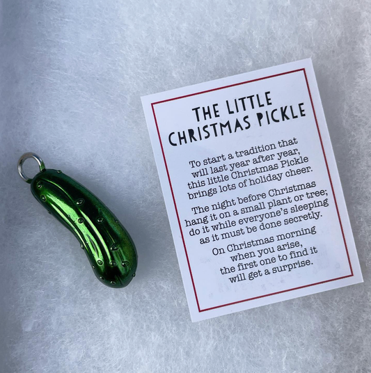 Mini Christmas Pickle Ornament