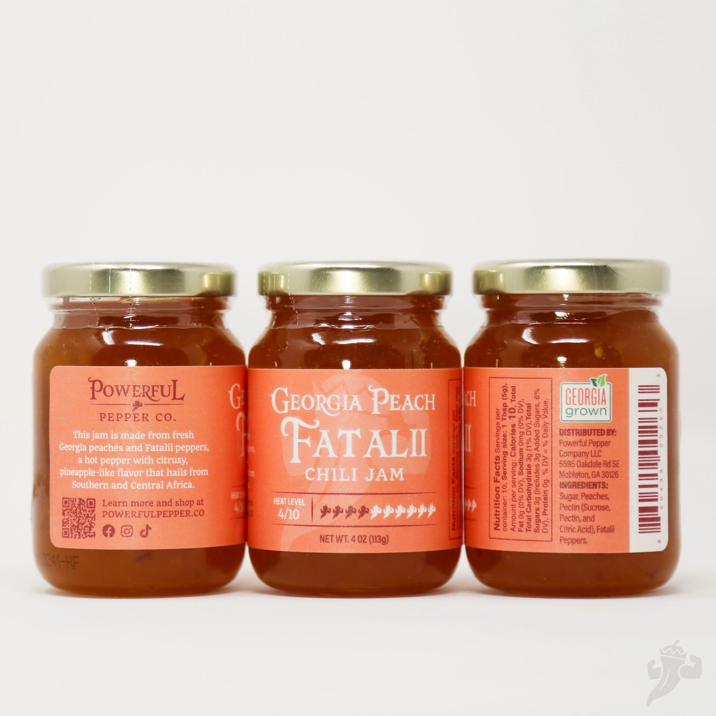 Georgia Peach Fatalii Chili Jam