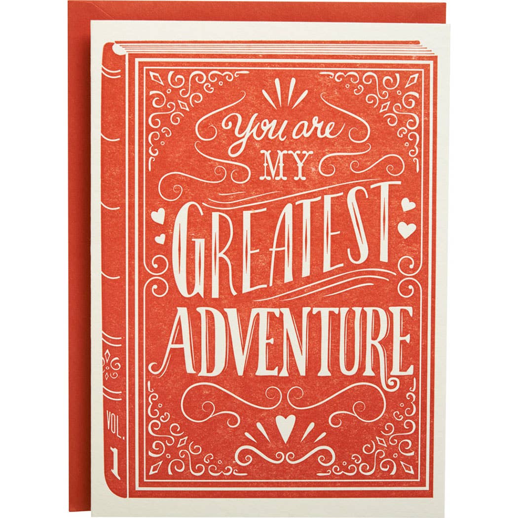 Greatest Adventure Love Card