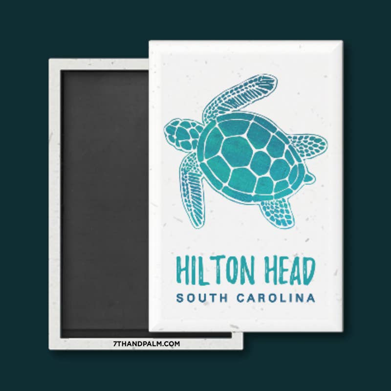 Hilton Head SC Sea Turtle Magnet