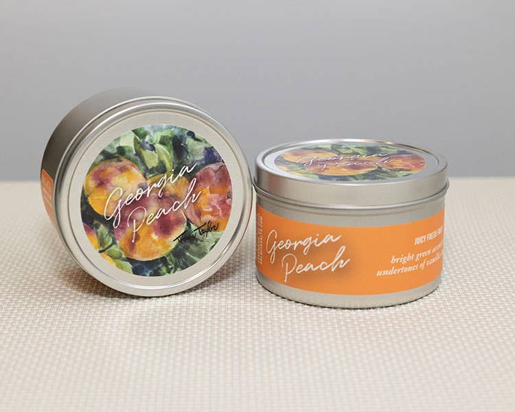 Georgia Peach Candle