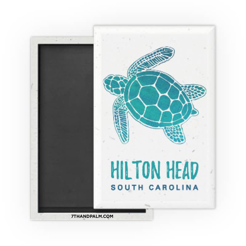 Hilton Head SC Sea Turtle Magnet