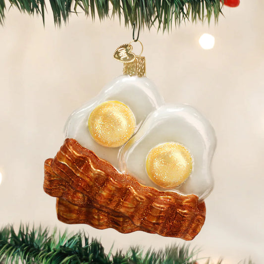 Bacon and Eggs Ornament