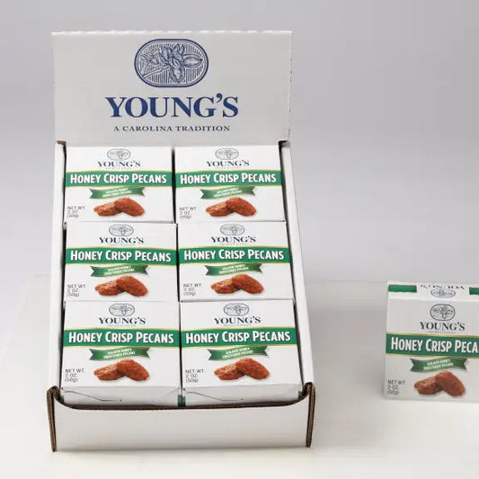 Honey Crisp Pecans 2oz Box