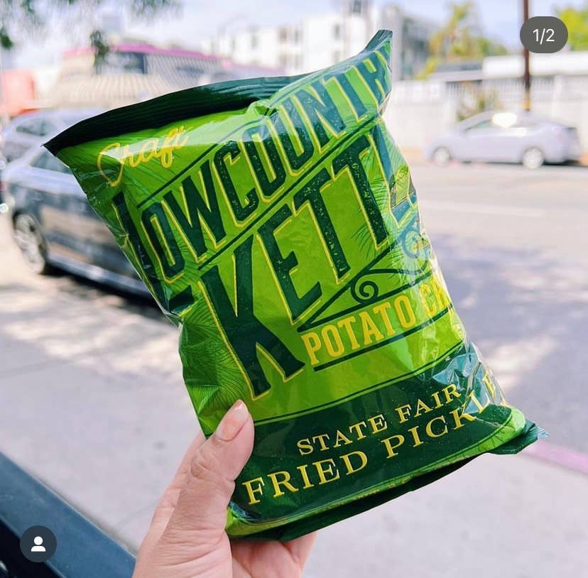 Fried Pickle Potato Chips