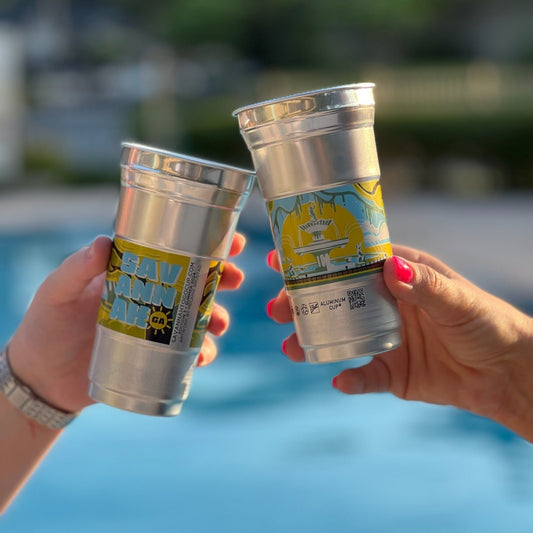 City of Savannah Aluminum To-Go Cups