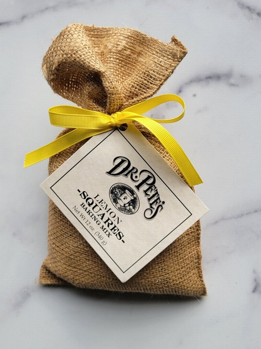 Lemon Squares Baking Mix - Dr. Pete's Foods - Local Brand