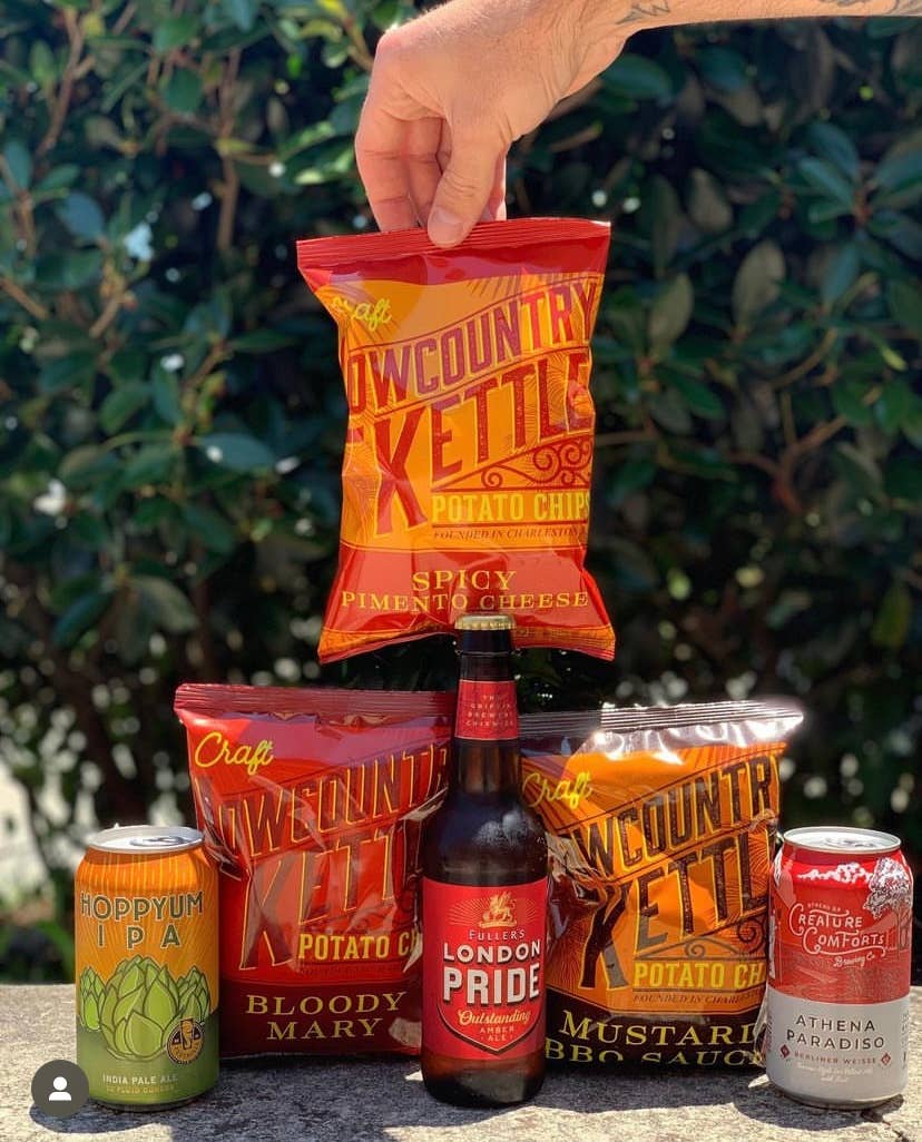 Spicy Pimento Cheese Potato Chips