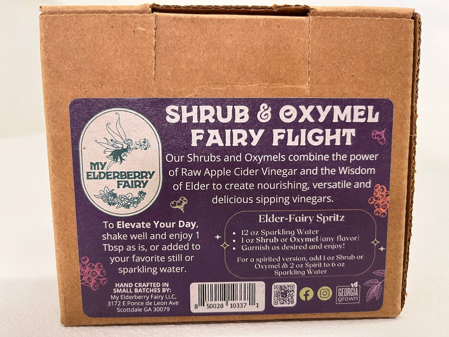 Shrub & Oxymel Fairy Flight