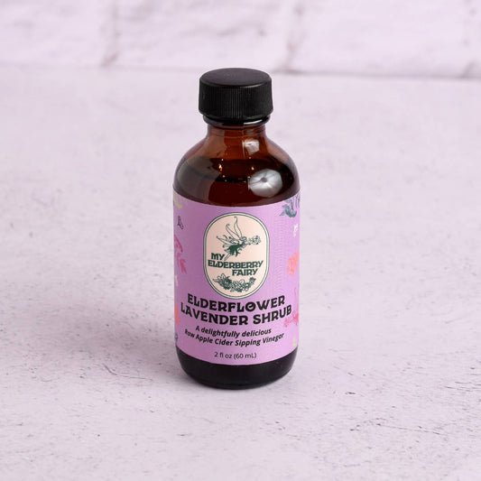 Elderflower Lavender Shrub