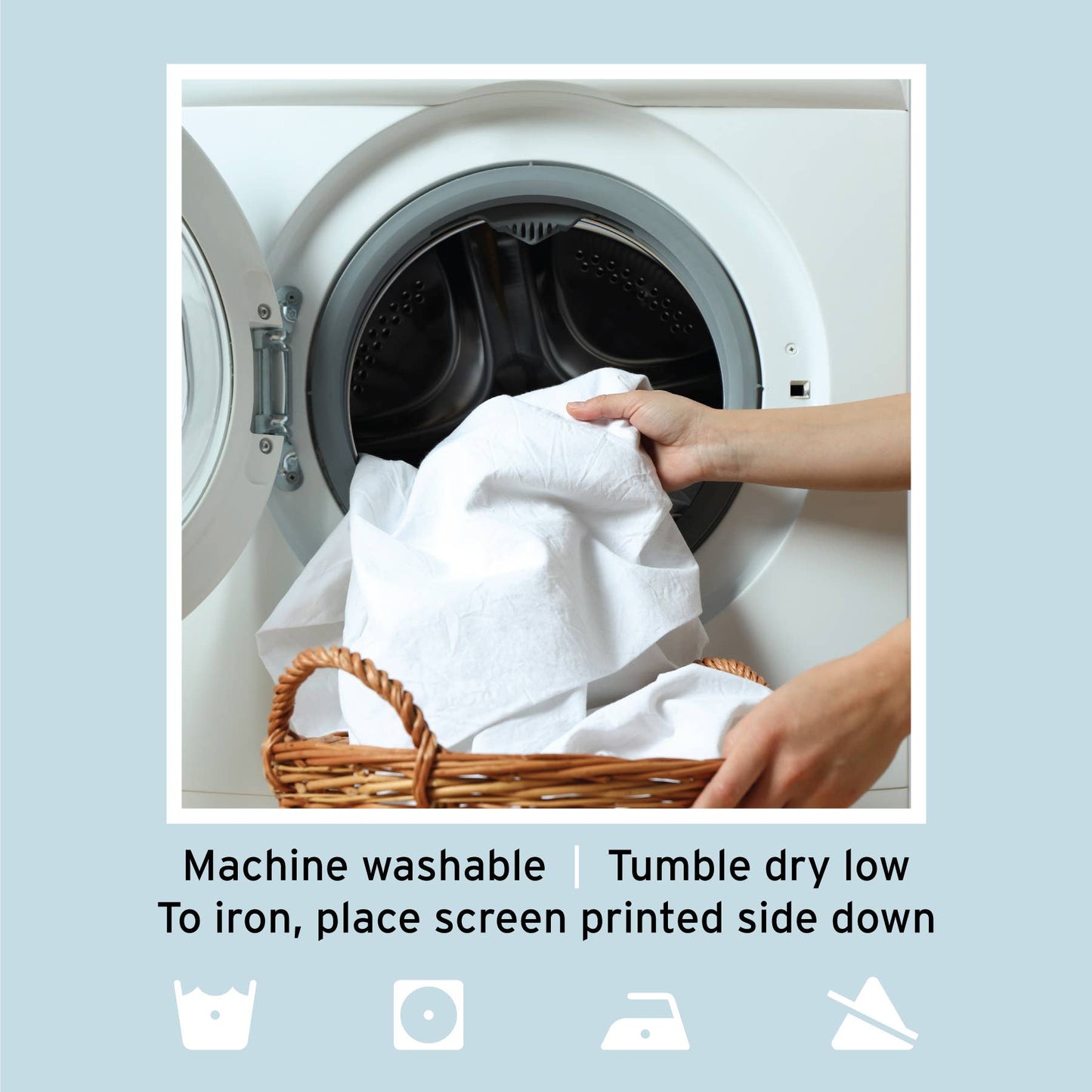 Skull Vintage Sketch Spooky Halloween Kitchen Flour Sack Tea