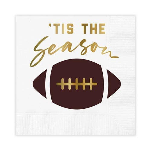 'Tis the Season Football Napkins