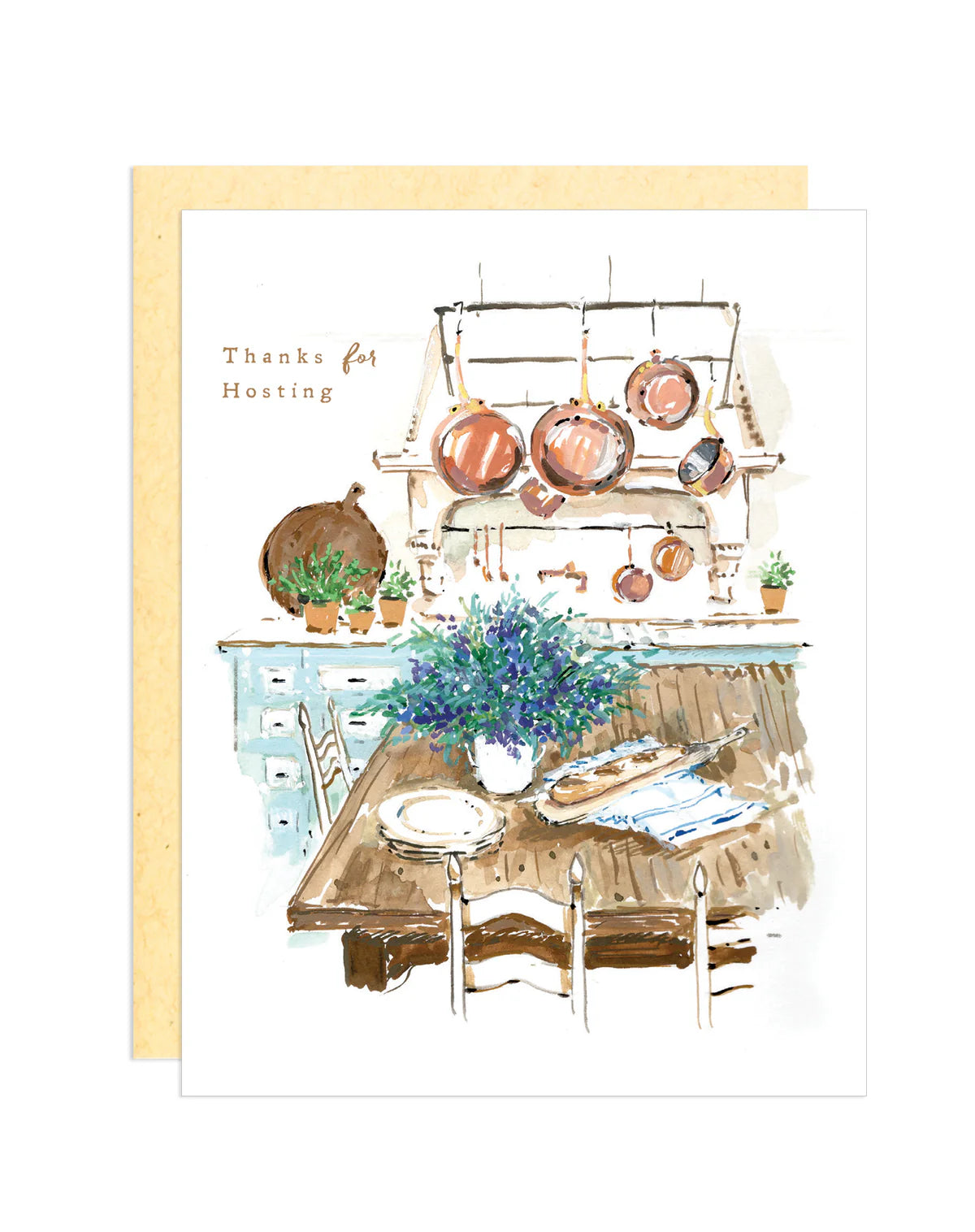 Thanks for Hosting Greeting Card