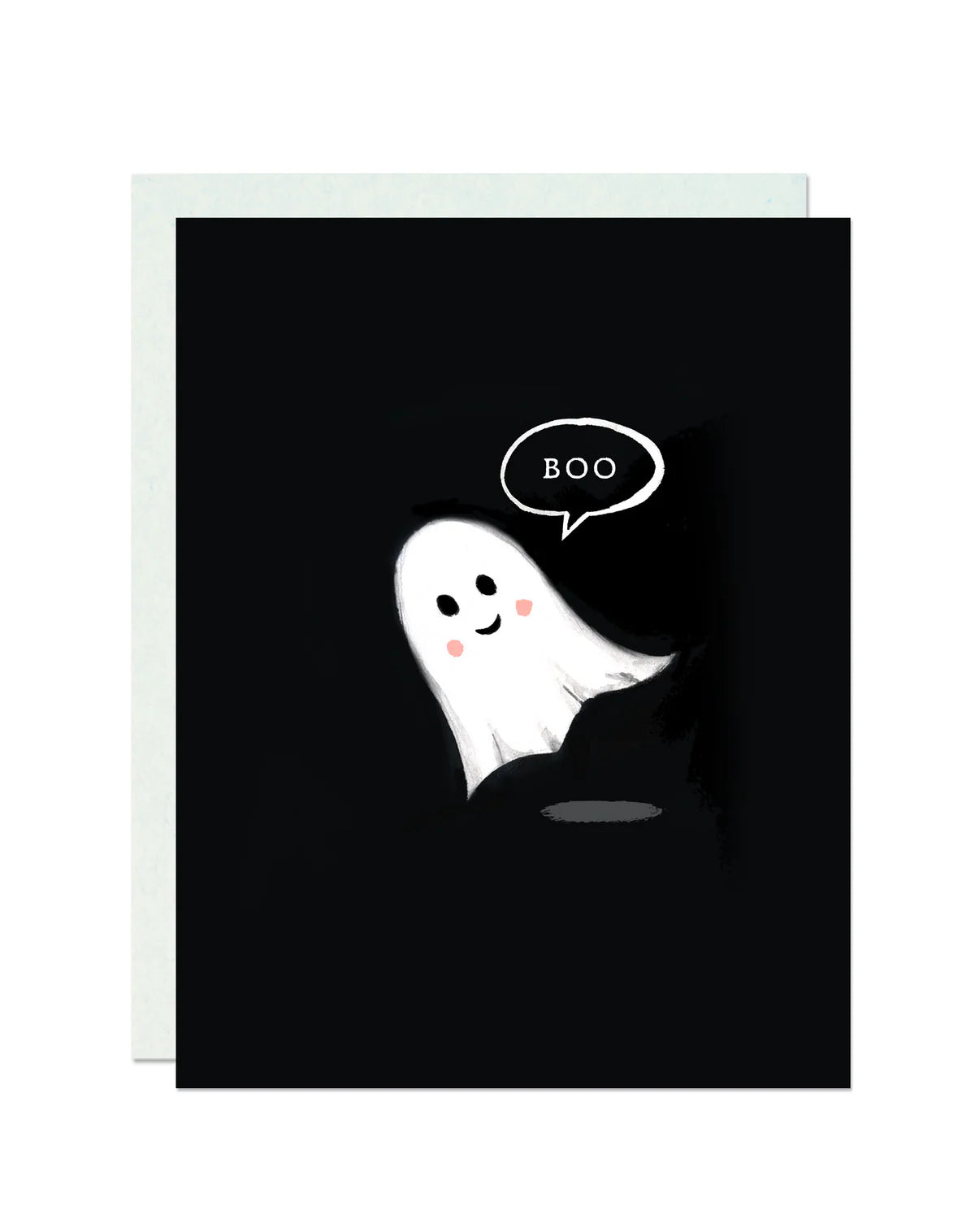 Boo Ghost Greeting Card