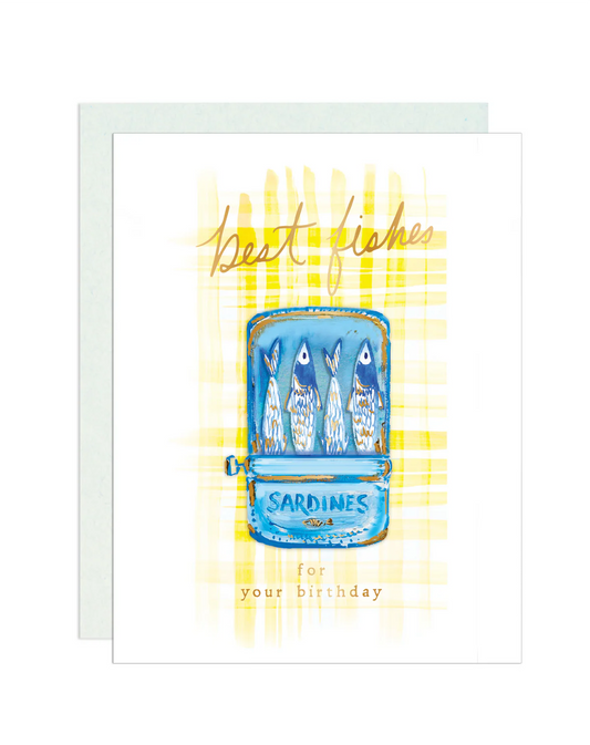 Best Fishes Birthday Card