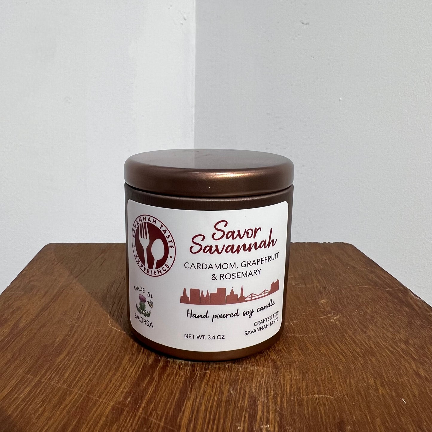 4oz Candle- Our Signature Scent - Savor Savannah