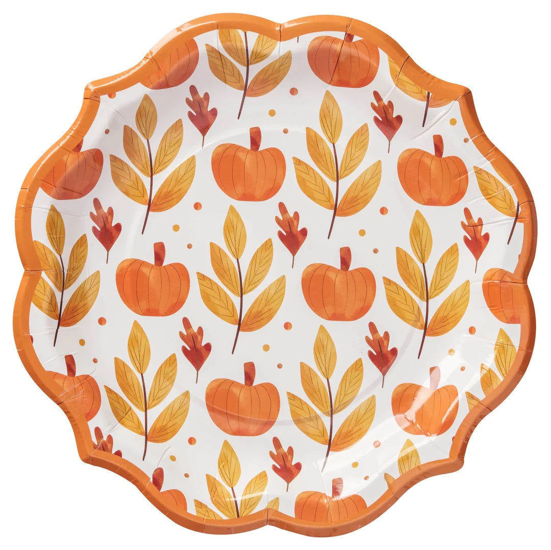 Salad Plate Hello Autumn