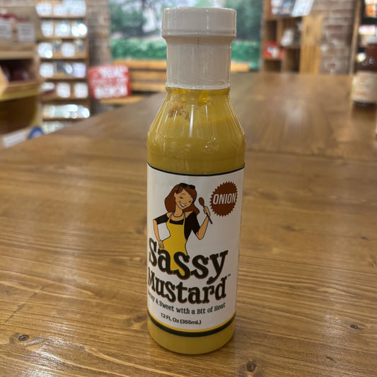 Sassy Mustard - Onion 12oz