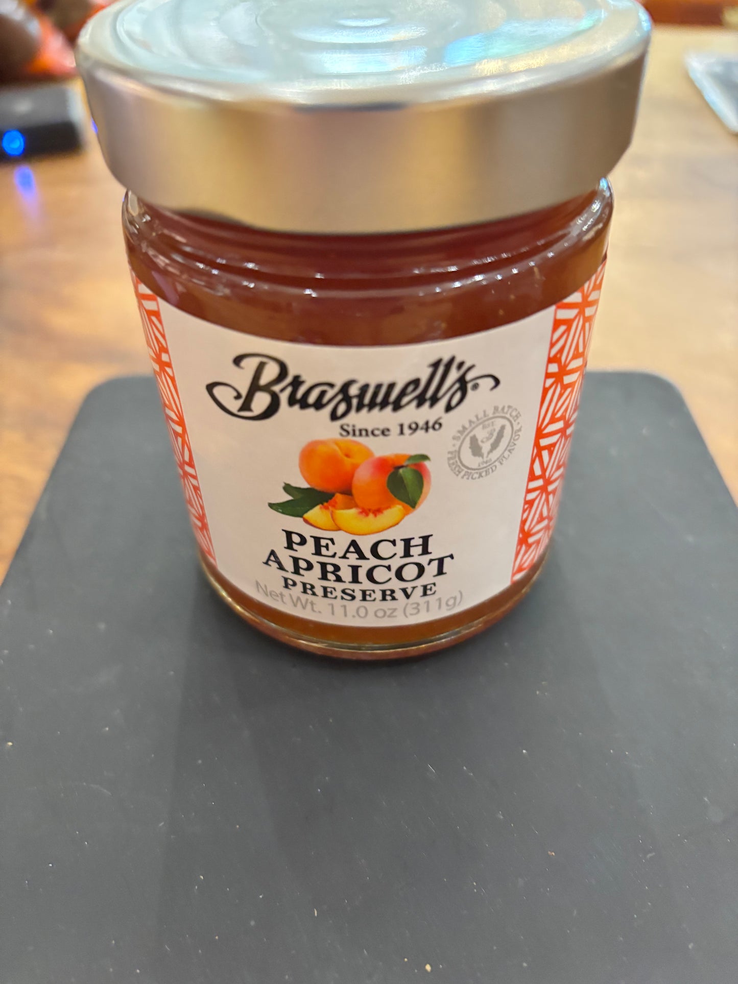Peach apricot preserve