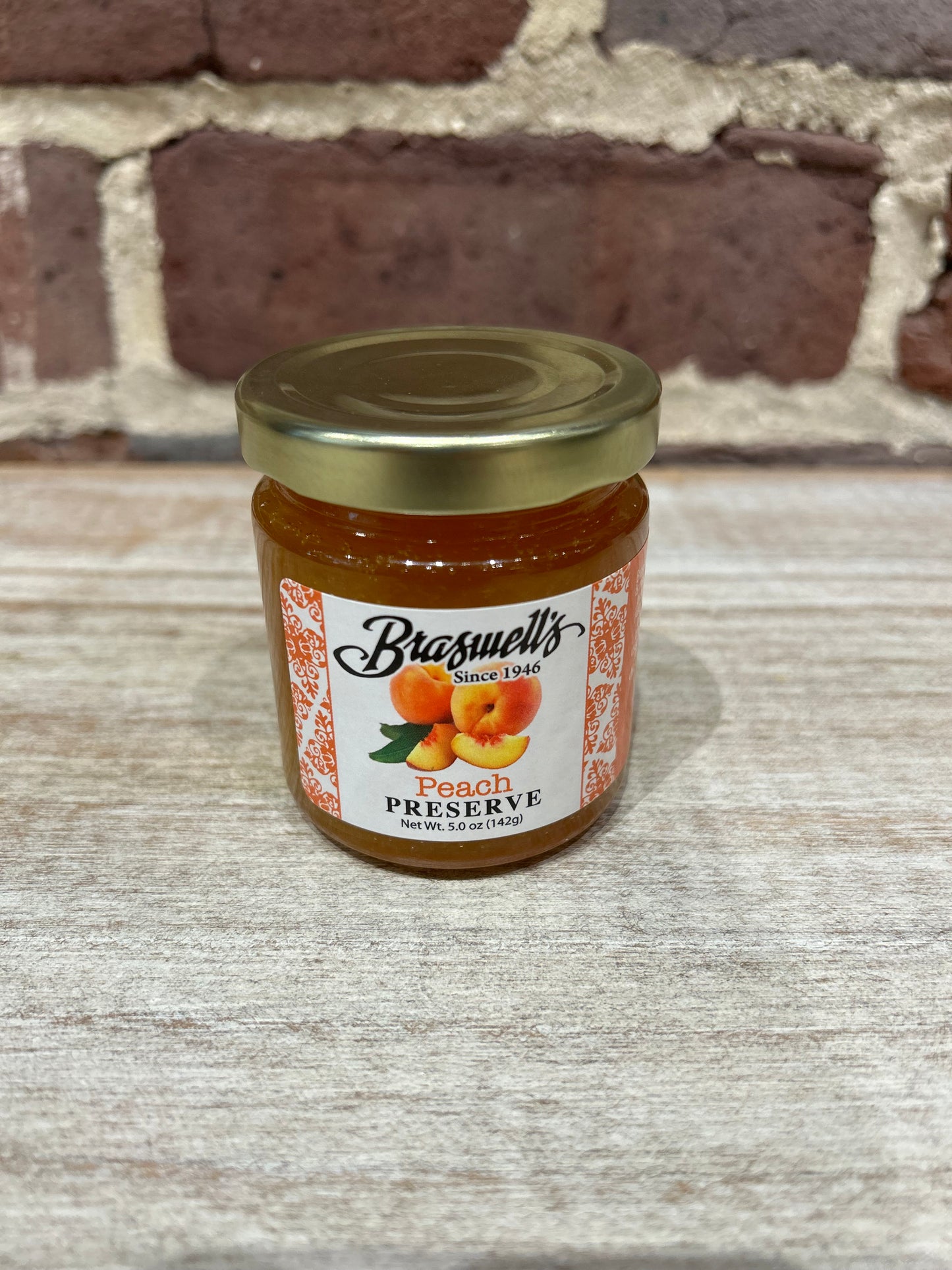 5oz Peach Preserves - Braswell's - Local Brand