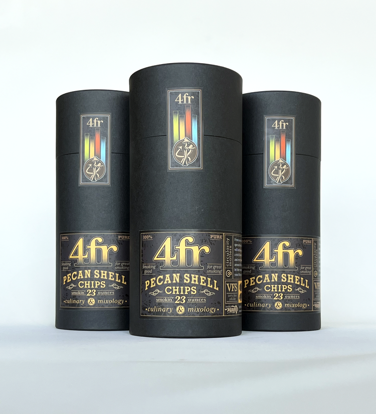 Pecan Shell Chips Tube Carton