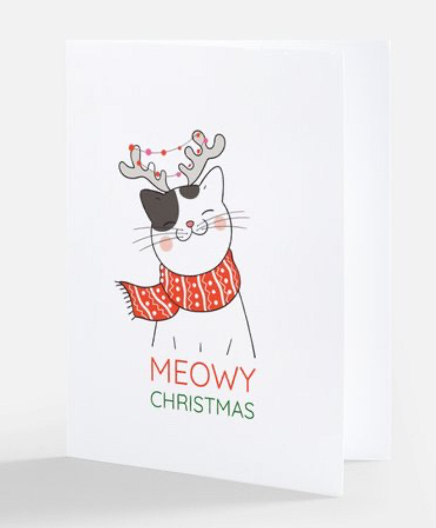 Meowy Christmas Cards