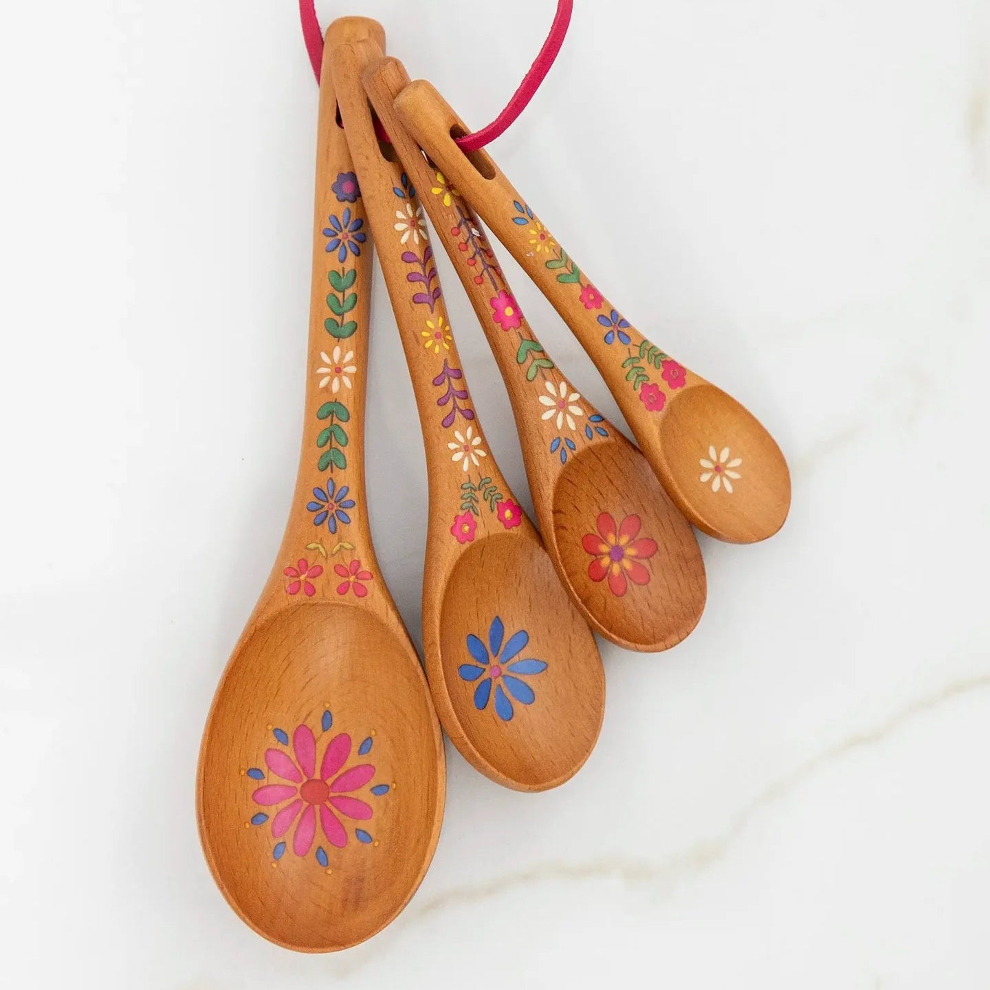 wooden measuring spoons