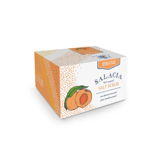 Georgia Peach Sea Salt Hand & Body Scrub