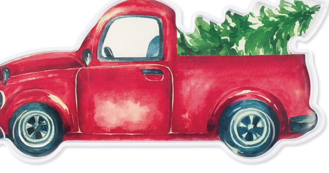 Red Truck Platter
