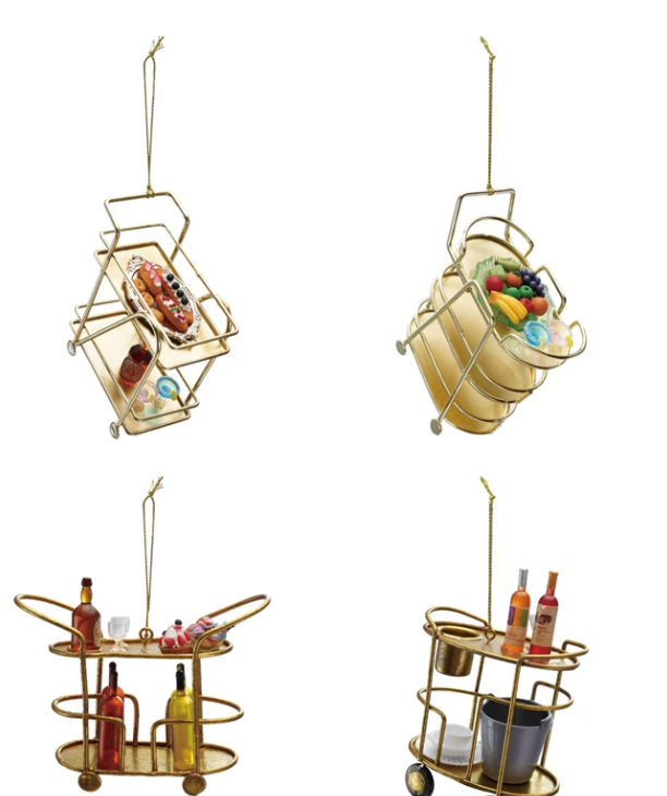 Bar cart ornament