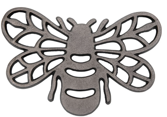 Aluminum bee trivet