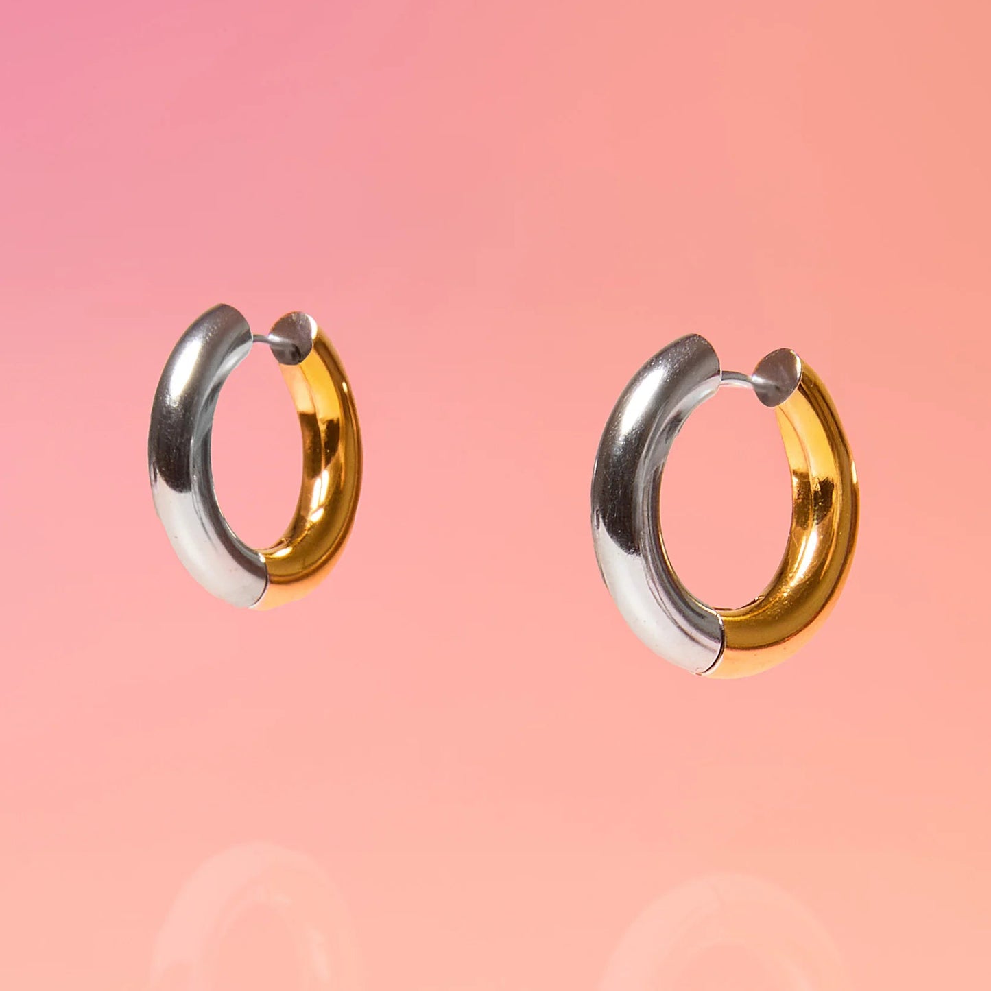 Two Tone Hoops