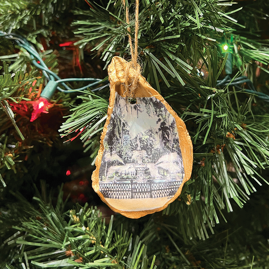TrueSouth Oyster Ornaments - Fountain at Forsyth