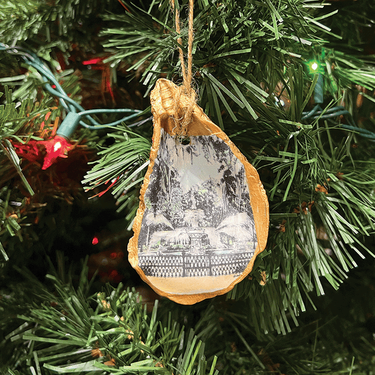 Forsyth Fountain- TrueSouth Oyster Ornaments