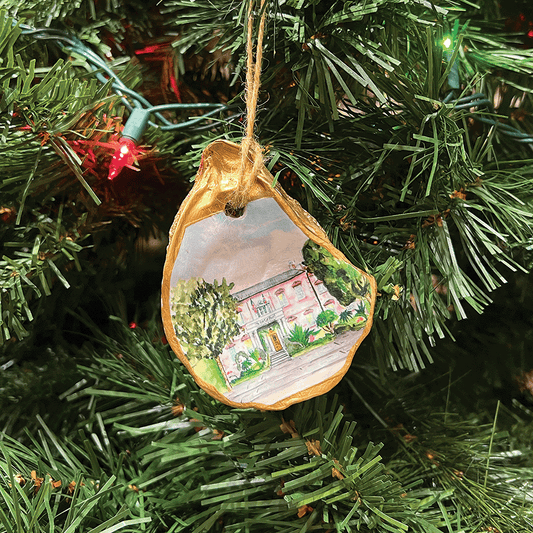 The Old Pink House- TrueSouth Oyster Ornaments