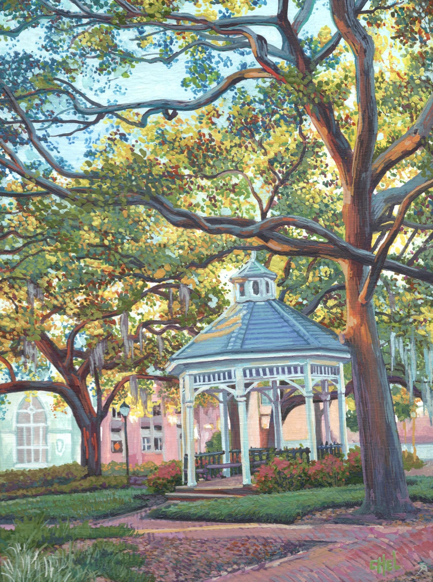 Whitefield Square Print