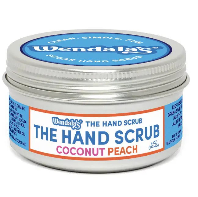 Wendala's hand scrub coconut peach