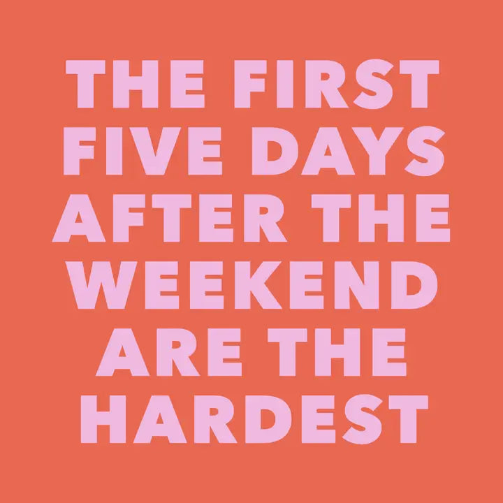 The First Five Days... Cocktail Napkins