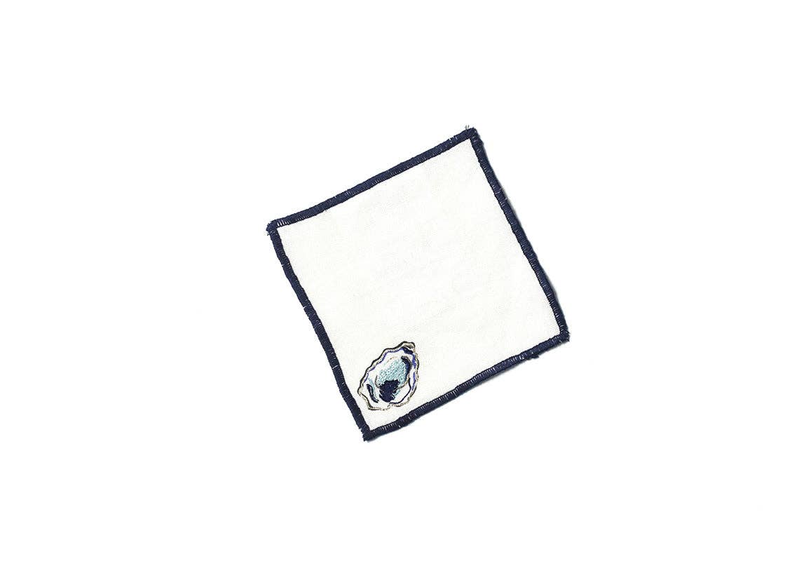 Oyster Cocktail Napkins Set of 4