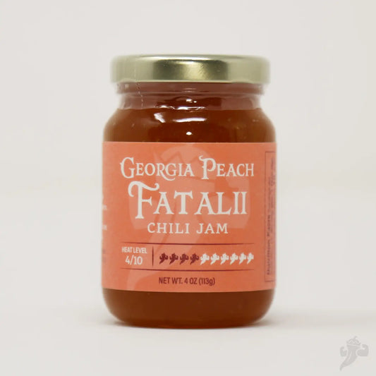 Georgia Peach Fatalii Chili Jam