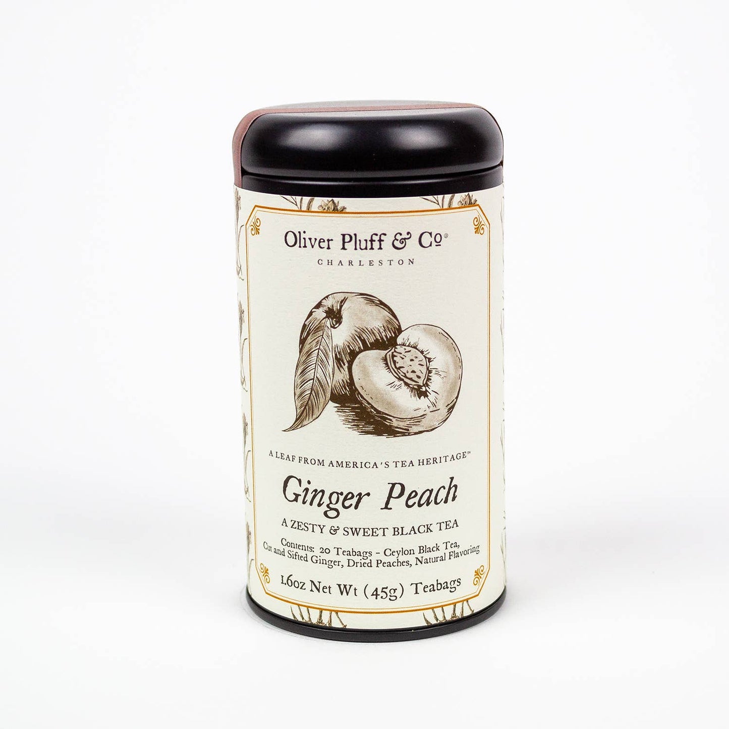 Ginger Peach Tea Tin