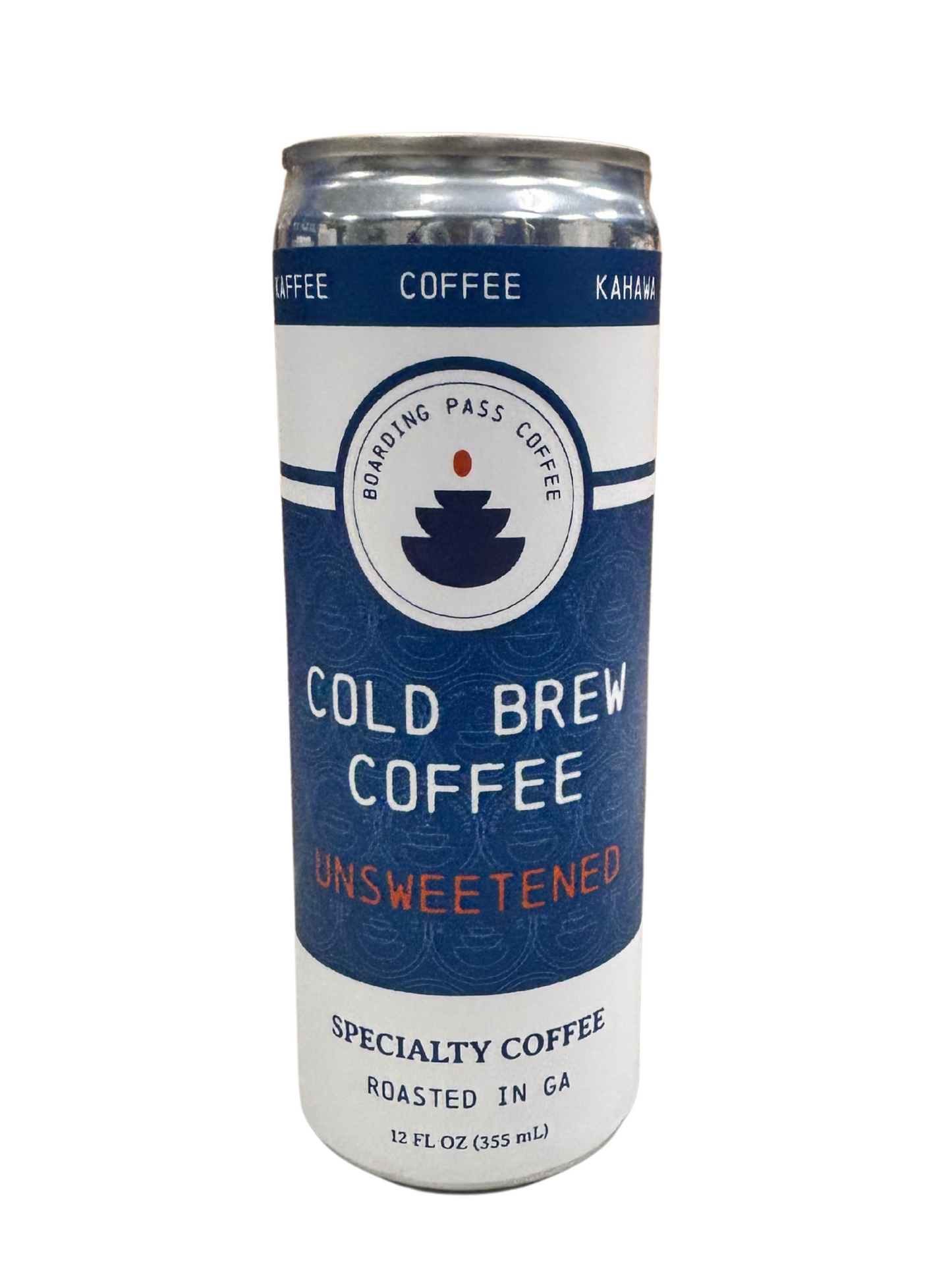 Boarding Pass Cold Brew Canned Coffee
