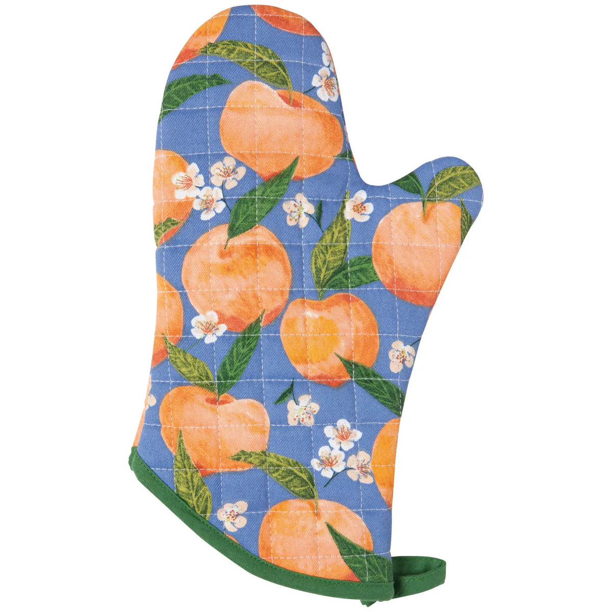 Peaches chef oven mitt