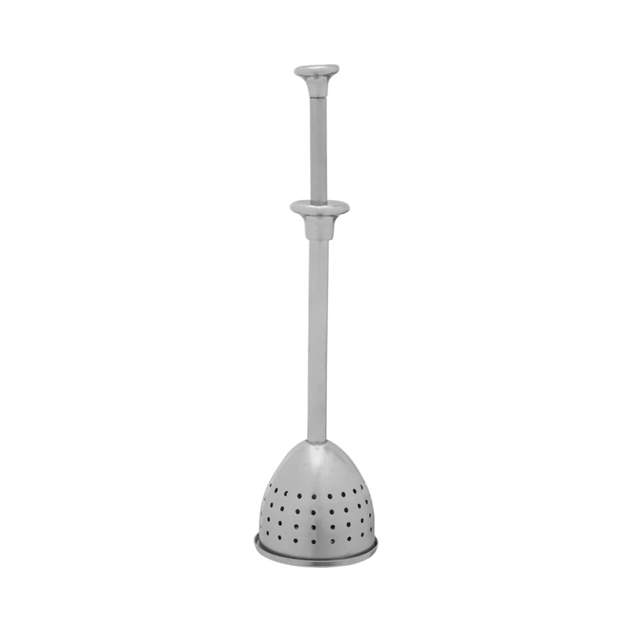 Loose Tea Standup Silver Infuser