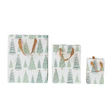Gift Bags - Christmas Tree Pattern